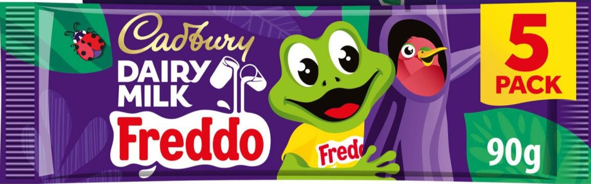Cadbury Dairy Milk Freddo Chocolate Bar 5 Pack 90g | High Quality Chocolate & Sweets Online - Product Image Cadbury Dairy Milk Freddo Chocolate Bar 5 Pack 90g | High Quality Chocolate & Sweets Online - Product Image